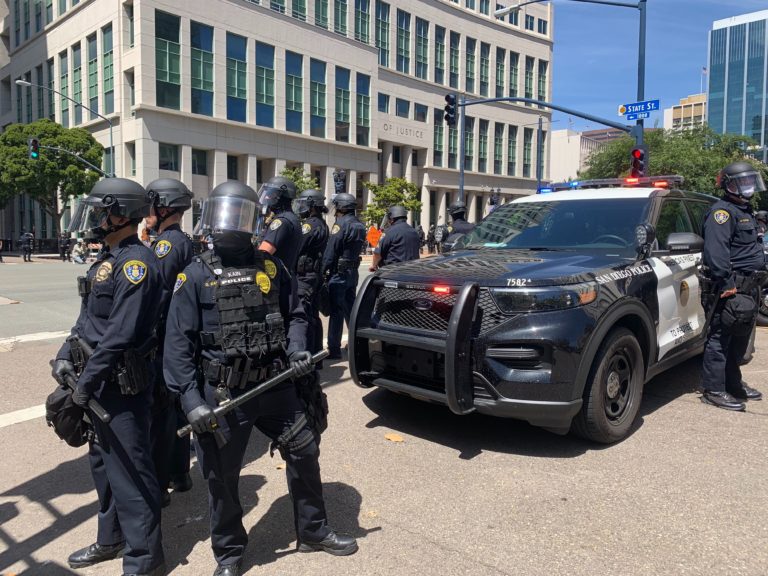 San Diego ignores the “ defund the police” slogan