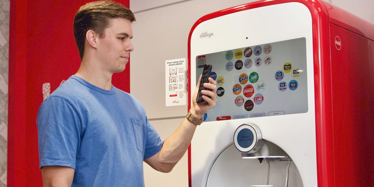 Coca Cola introduces contactless technology to pour your beverage