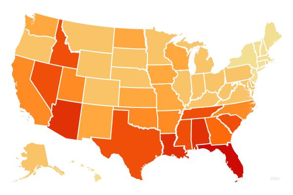 Coronavirus hospitalization declines for the first time in the United States