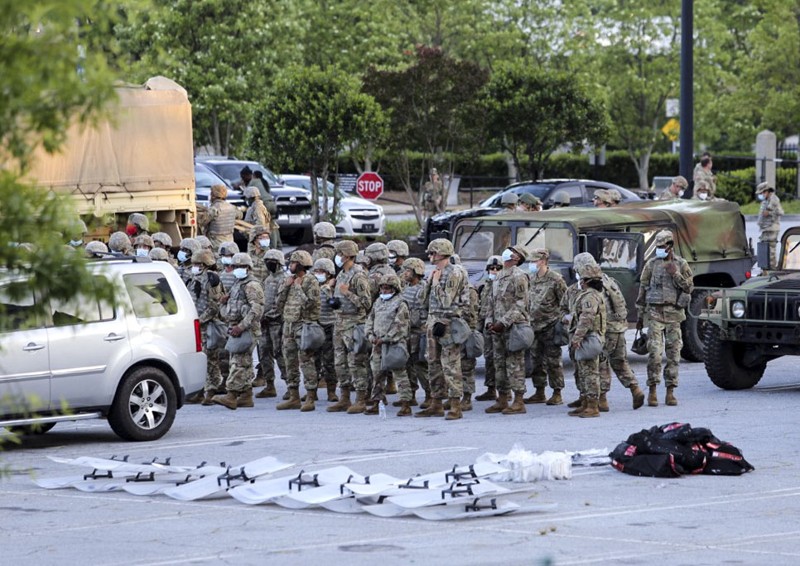 State of Emergency- National guard deployed in Atlanta