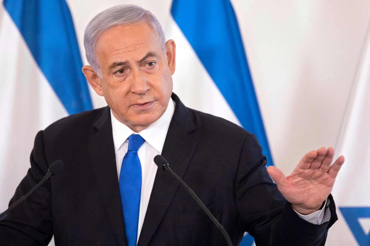 Netanyahu was determined to carry on with Gaza military offensive