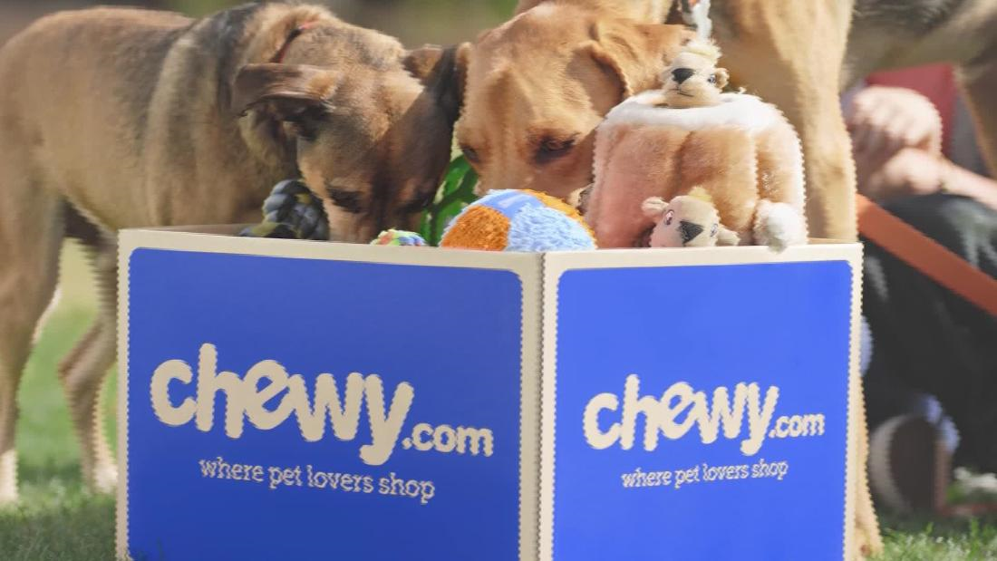 Chewy CEO says the dog cat adoption rates are high