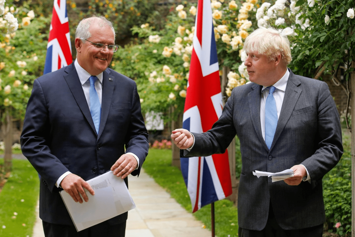 The U.K. agrees to a post-Brexit trade deal with Australia