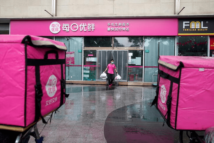 Investors do not show any appetite for Chinese online grocery firms
