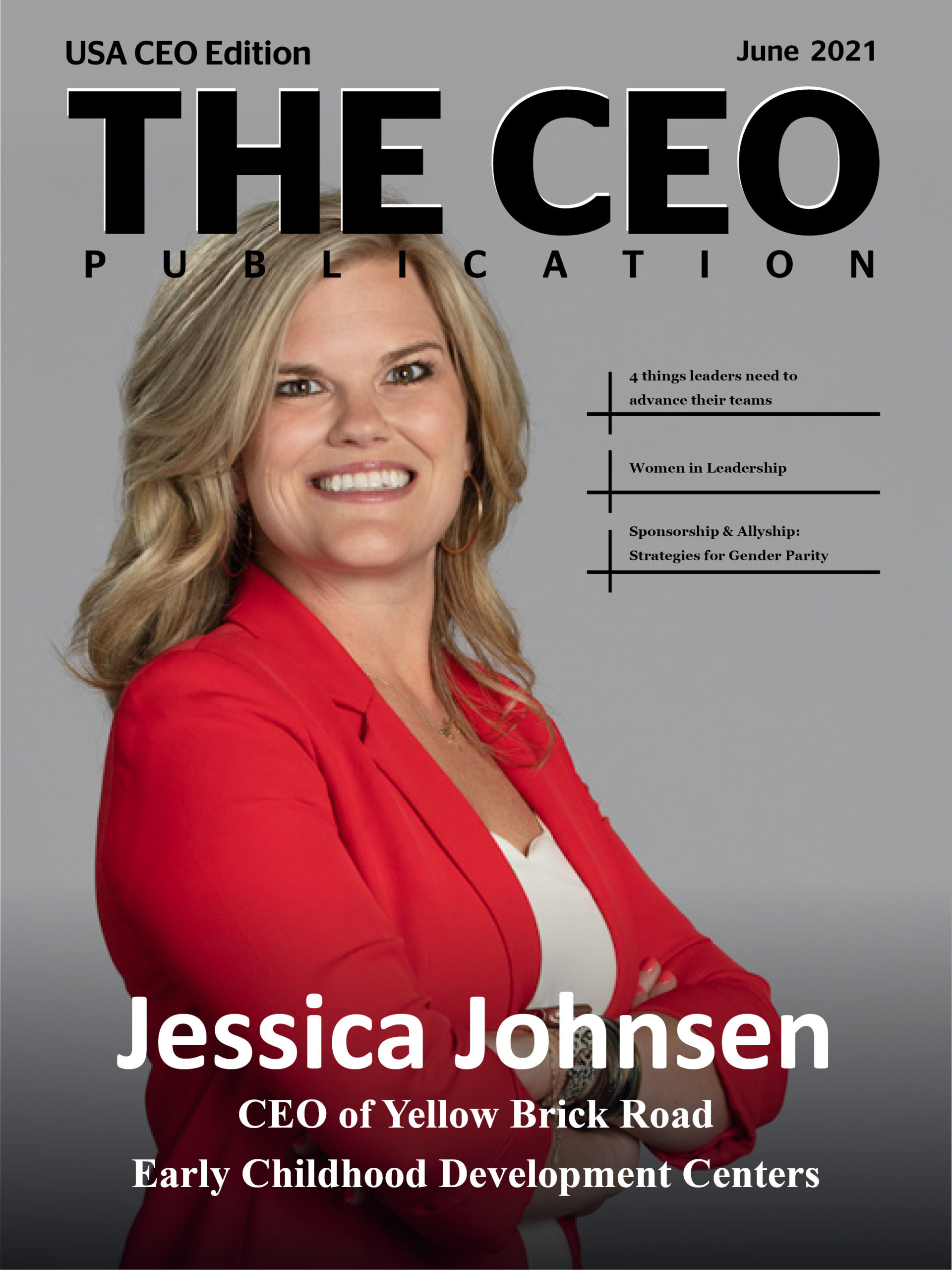 THE CEO - USA - Magazine cover page