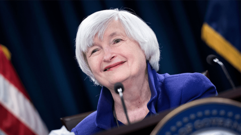 Tax changes for big firms may not be ready by 2022, Janet Yellen says