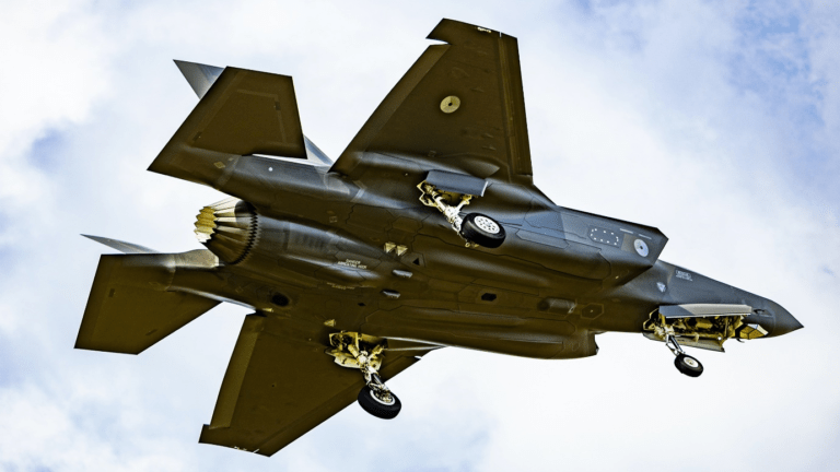 U.S. Navy is working to recover the F-35 warplane that fell into Sea