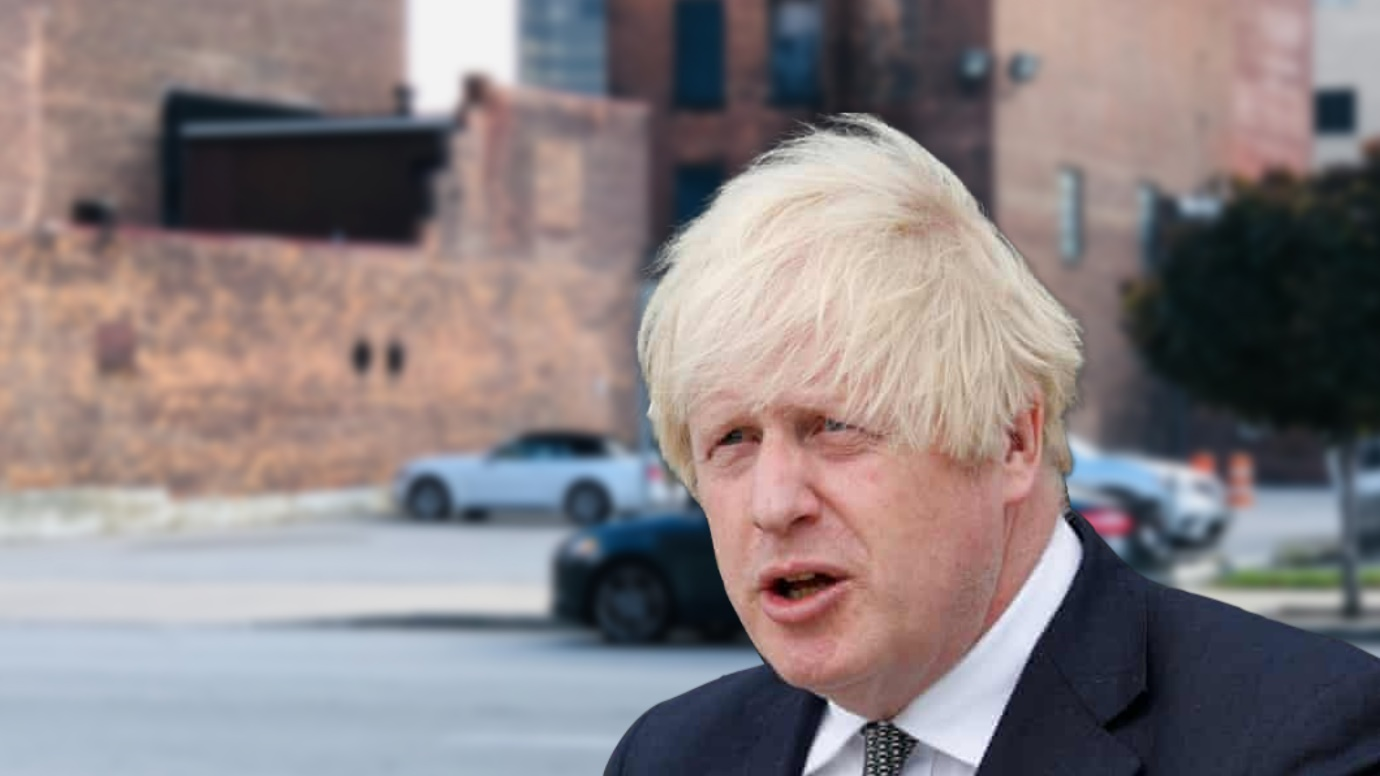 UK Prime Minister Boris Johnson attends drinks party at Downing Street