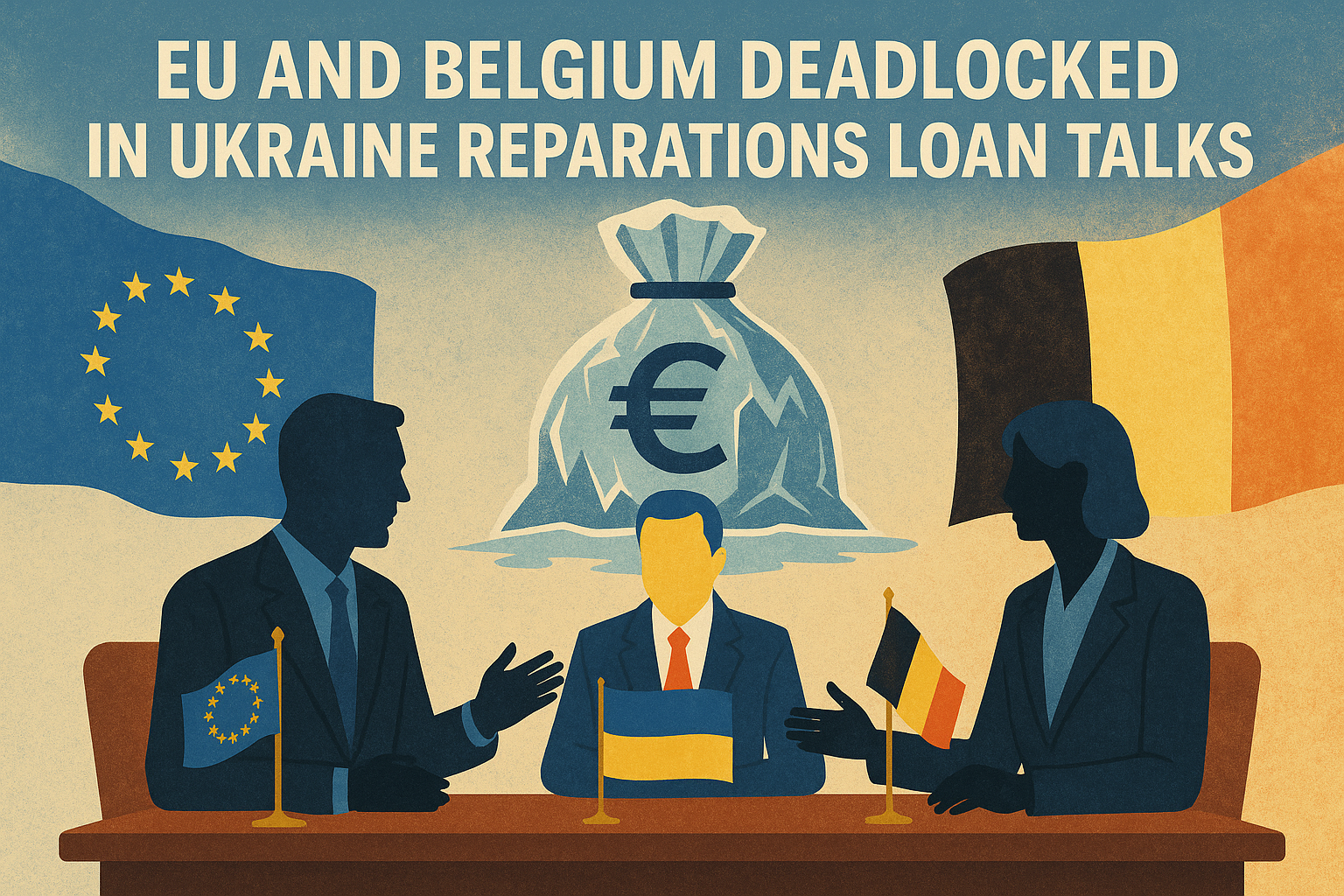 Ukraine reparations loan talks