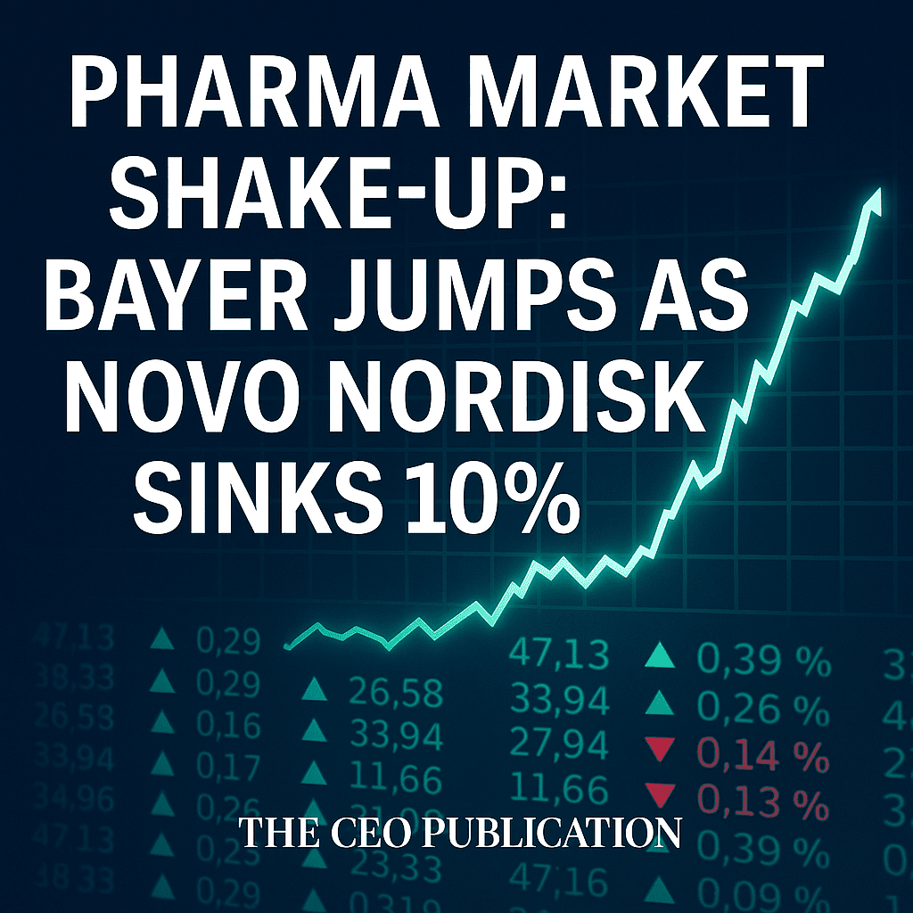 Pharma Market Shake-Up: Bayer Jumps as Novo Nordisk Sinks 10%