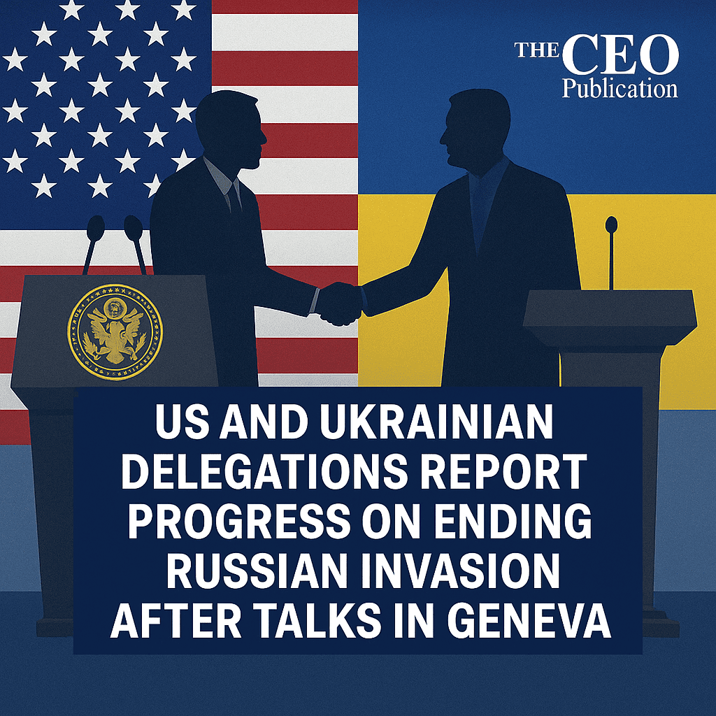 US and Ukrainian Delegations Report Progress