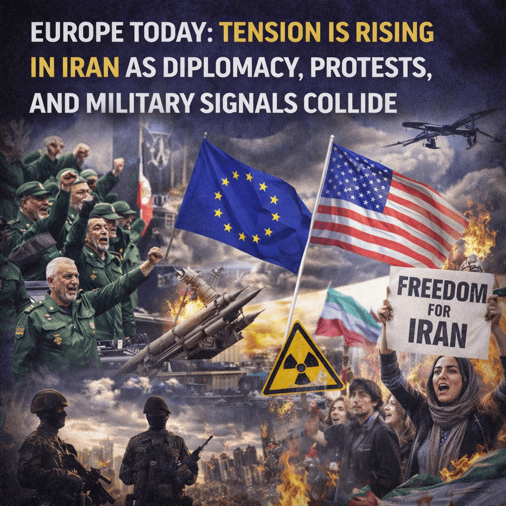 tension is rising in Iran