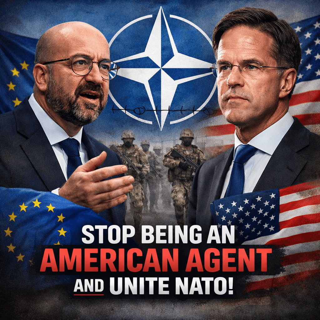 stop being an American agent and unite NATO